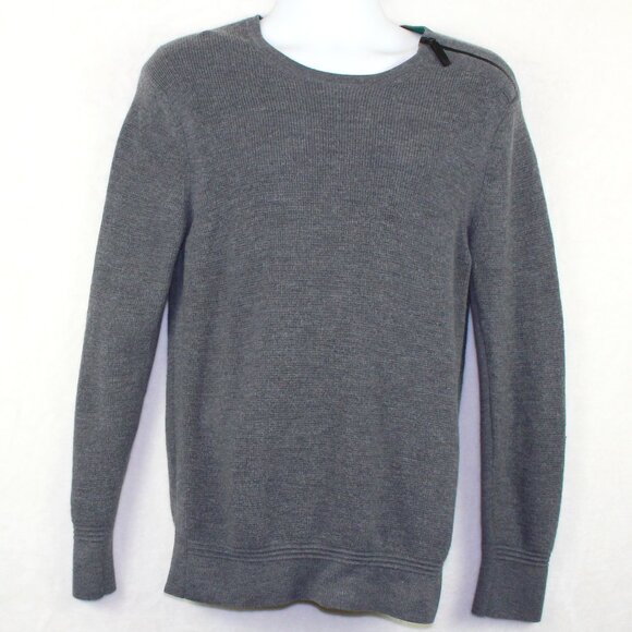 Vintage Burberry Sport Merino Wool Sweater Mens Medium - Picture 1 of 10